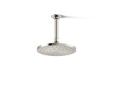 Contemporary Round 8" single-function rainhead, 1.75 gpm