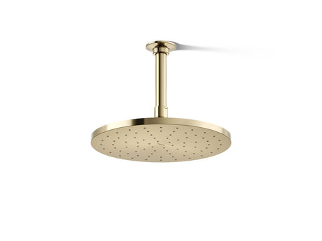 Contemporary Round 10" single-function rainhead, 2.5 gpm