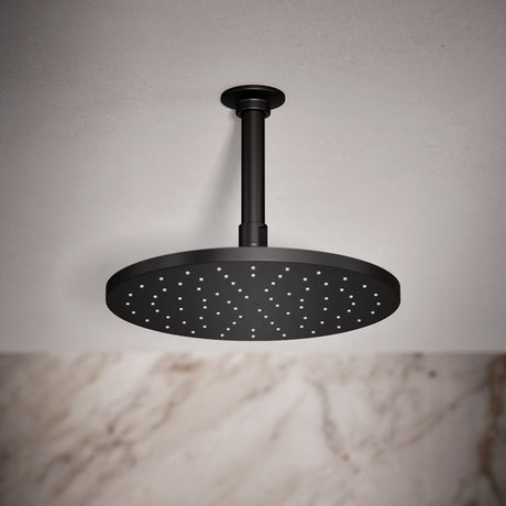 Contemporary Round 10" single-function rainhead, 2.5 gpm
