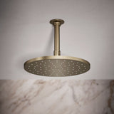 Contemporary Round 10" single-function rainhead, 1.75 gpm