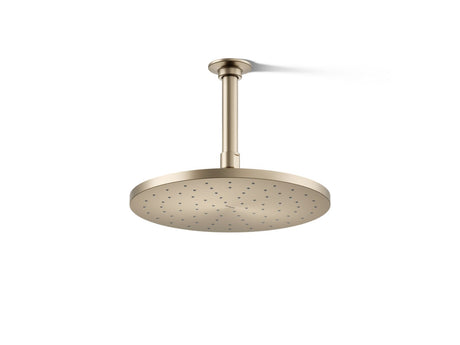 Contemporary Round 10" single-function rainhead, 2.5 gpm