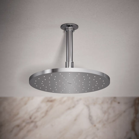 Contemporary Round 10" single-function rainhead, 2.5 gpm