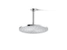 Contemporary Round 10" single-function rainhead, 2.5 gpm