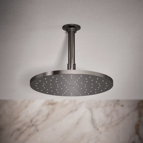 Contemporary Round 10" single-function rainhead, 2.5 gpm