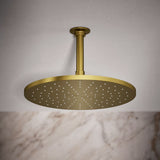 Contemporary Round 12" single-function rainhead, 2.5 gpm