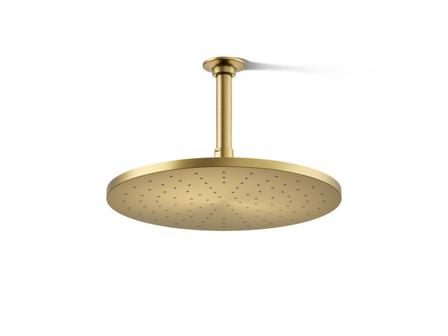 Contemporary Round 12" single-function rainhead, 2.5 gpm