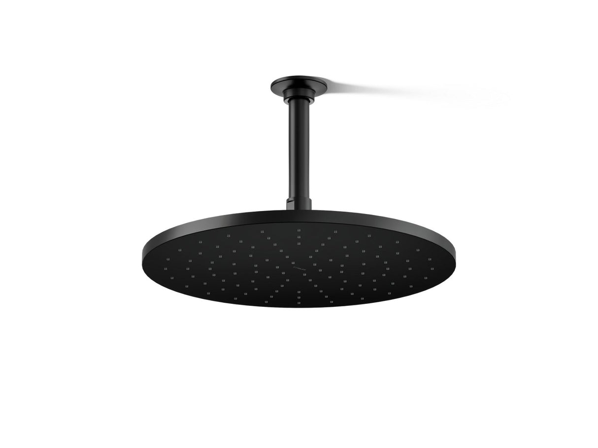 Contemporary Round 12" single-function rainhead, 2.5 gpm