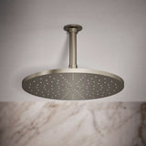 Contemporary Round 12" single-function rainhead, 2.5 gpm