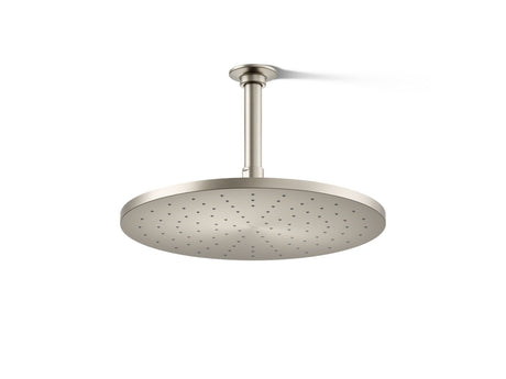 Contemporary Round 12" single-function rainhead, 2.5 gpm