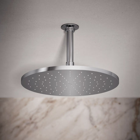 Contemporary Round 12" single-function rainhead, 2.5 gpm