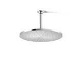 Contemporary Round 12" single-function rainhead, 2.5 gpm