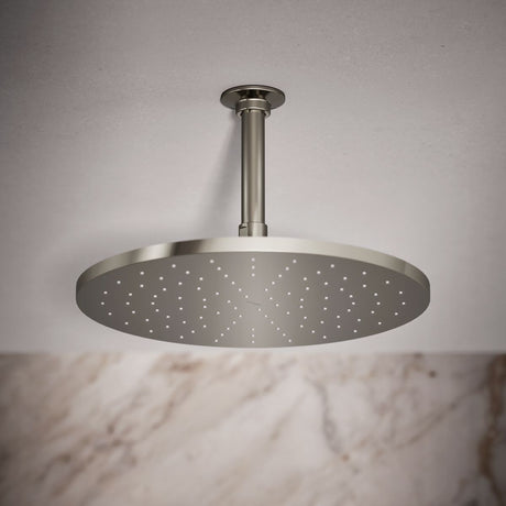 Contemporary Round 12" single-function rainhead, 2.5 gpm