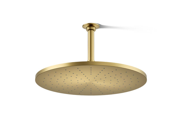 Contemporary Round 14” single-function rainhead, 2.5 gpm