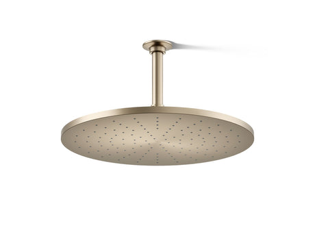 Contemporary Round 14” single-function rainhead, 2.5 gpm
