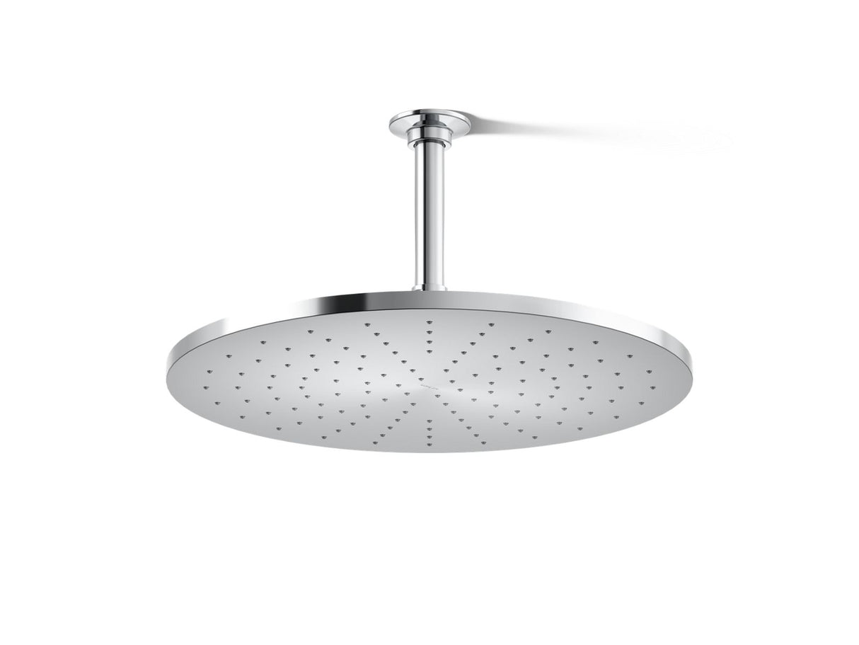 Contemporary Round 14” single-function rainhead, 2.5 gpm