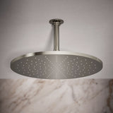 Contemporary Round 14” single-function rainhead, 2.5 gpm