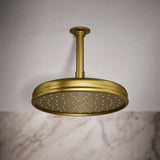Traditional 10" single-function rainhead, 2.5 gpm