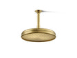 Traditional 10" single-function rainhead, 2.5 gpm