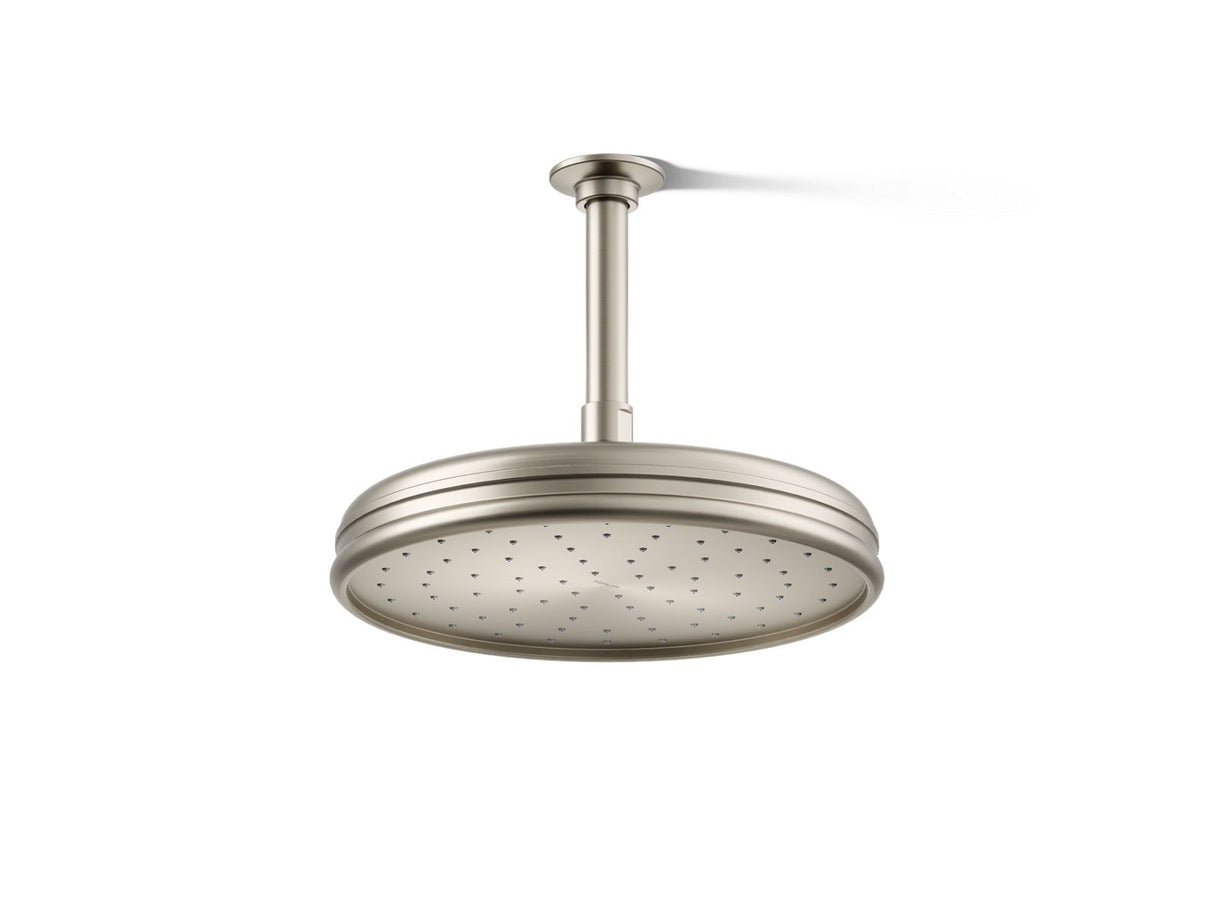 Traditional 10" single-function rainhead, 2.5 gpm