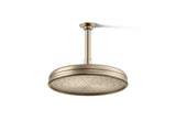 Traditional 10" single-function rainhead, 2.5 gpm
