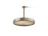 Traditional 10" single-function rainhead, 2.5 gpm
