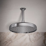 Traditional 10" single-function rainhead, 2.5 gpm