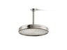 Traditional 10" single-function rainhead, 2.5 gpm