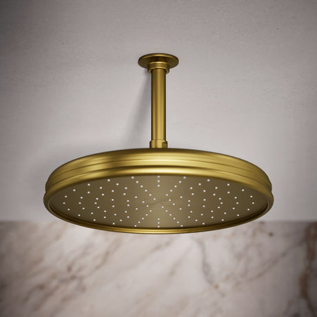 Traditional 12" single-function rainhead, 2.5 gpm