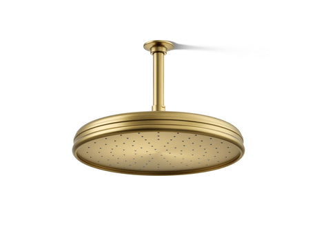 Traditional 12" single-function rainhead, 2.5 gpm