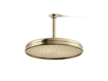 Traditional 12" single-function rainhead, 2.5 gpm