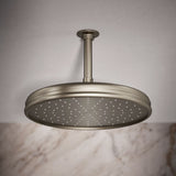 Traditional 12" single-function rainhead, 2.5 gpm