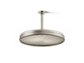 Traditional 12" single-function rainhead, 2.5 gpm