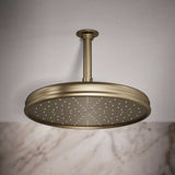 Traditional 12" single-function rainhead, 2.5 gpm