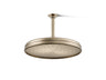 Traditional 12" single-function rainhead, 2.5 gpm