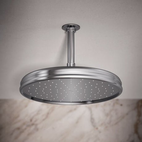 Traditional 12" single-function rainhead, 2.5 gpm