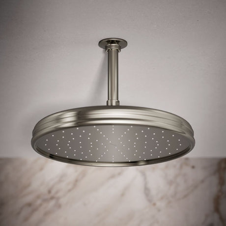 Traditional 12" single-function rainhead, 2.5 gpm