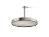 Traditional 12" single-function rainhead, 2.5 gpm