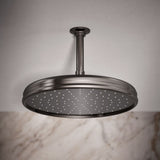 Traditional 12" single-function rainhead, 2.5 gpm