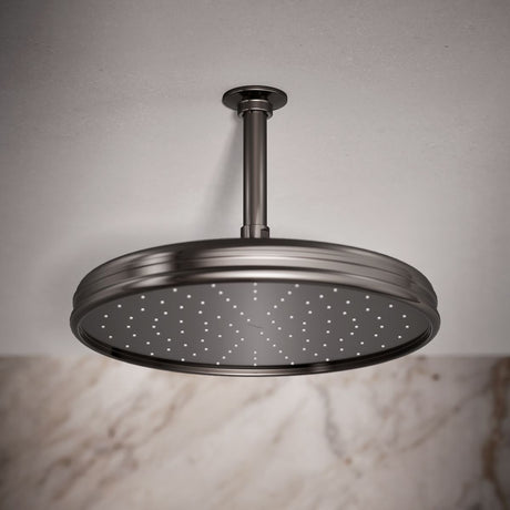 Traditional 12" single-function rainhead, 2.5 gpm