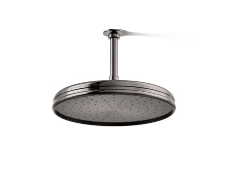 Traditional 12" single-function rainhead, 2.5 gpm