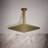 Contemporary Square 8" single-function rainhead, 1.75 gpm