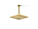 Contemporary Square 8" single-function rainhead, 1.75 gpm