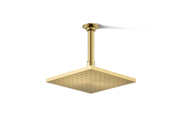 Contemporary Square 8" single-function rainhead, 1.75 gpm