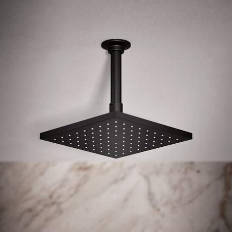 Contemporary Square 8" single-function rainhead, 1.75 gpm