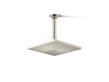 Contemporary Square 8" single-function rainhead, 1.75 gpm
