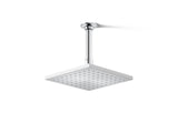 Contemporary Square 8" single-function rainhead, 1.75 gpm