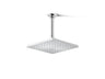 Contemporary Square 8" single-function rainhead, 1.75 gpm