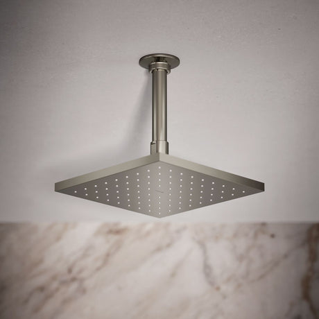 Contemporary Square 8" single-function rainhead, 1.75 gpm