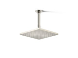 Contemporary Square 8" single-function rainhead, 1.75 gpm