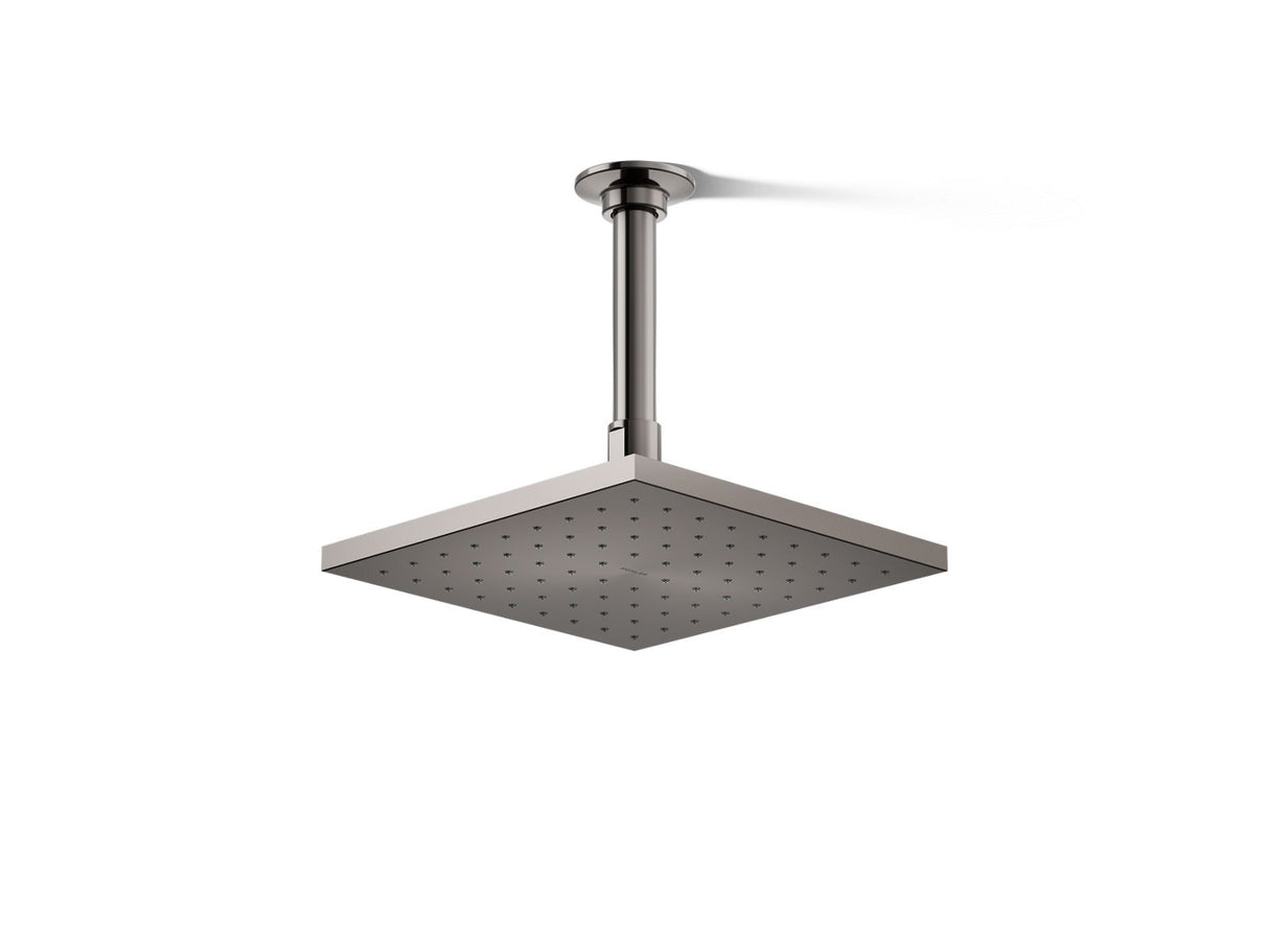 Contemporary Square 8" single-function rainhead, 1.75 gpm